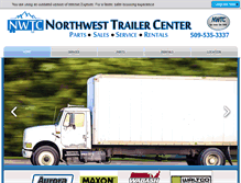 Tablet Screenshot of northwesttrailercenter.com